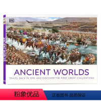 [正版]DK穿越时空的古代世界 英文原版绘本 Ancient Worlds Travel Back in Time 儿