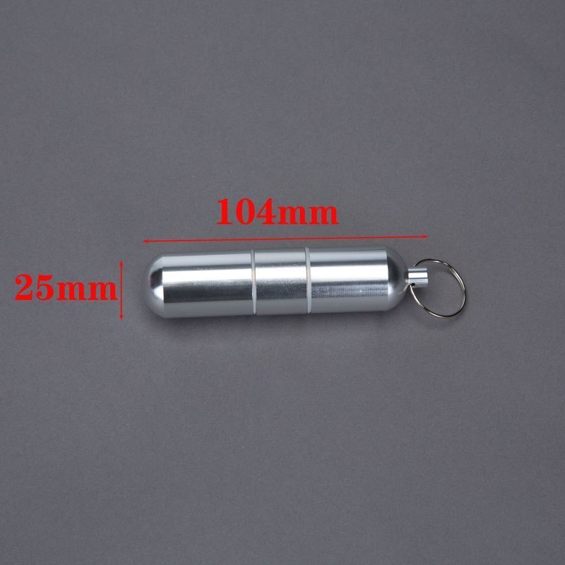 家柏饰(CORATED)便携式迷你创意零散牙签盒随身牙签筒创意金属收纳盒小号剔牙钥匙 大号加长牙签盒(拍两个送一个)