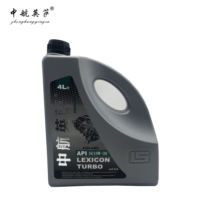 中航英萨 四冲程汽摩机油 SG10W-30 4L/桶