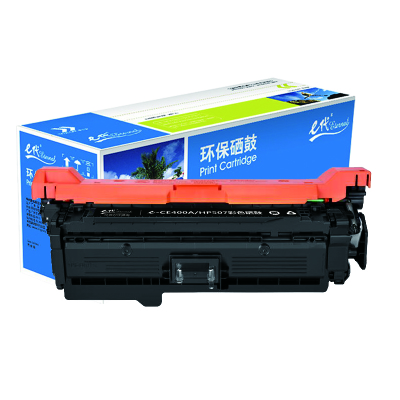 e代经典 CE400A硒鼓黑色 507A硒鼓黑色 适用惠普HP 551n 575dn fw 570dw 507A