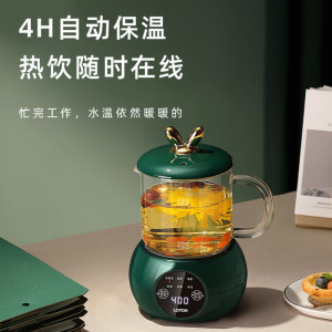 LOTOR小浣熊养生壶小容量迷你烧水壶保温一体全自动恒温电热水壶恒温壶围炉煮茶小型煮茶器D-002