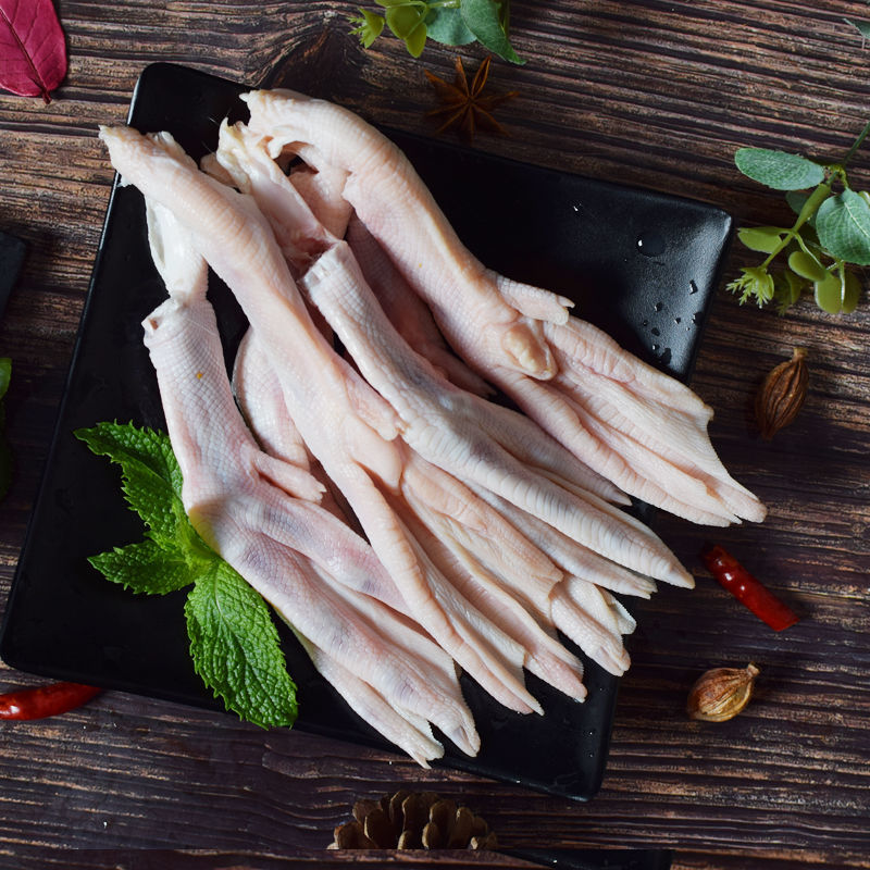 赛卡伊 新鲜鸭掌鸭爪 冷冻生鲜鸭脚鸭货大鸭掌烧烤卤味食材 新鲜活杀