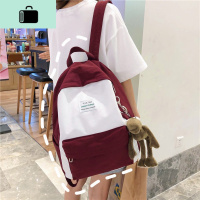初中生日系书包女韩版高中森系可爱背包女双肩百搭网红ins风学生NEW LAKE女手包