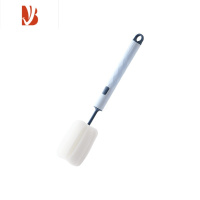 三维工匠长柄杯刷家用奶瓶可换头清洁刷无死角海绵刷子水杯茶渍刷保温杯刷