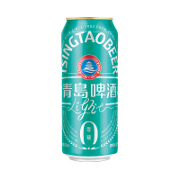 青岛啤酒轻干8度500*6*2彩膜包提盒装罐啤国产优选