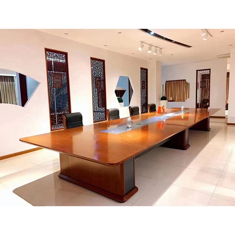 匡大会议桌5.0米会议桌轻奢风H1719-5000F(5000W*1700D*780H)