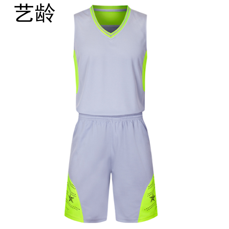 艺龄 篮球服 灰色 /套