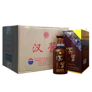 贵州茅台酒股份有限公司出品 汉酱酒 51度500ml*6瓶 整箱装 酱香型白酒