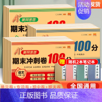 [5册]语数试卷+作文+阅读+计算应用题 三年级上 [正版]2024秋期末冲刺100分一二年级三四五六年级试卷测试卷全套