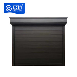 启功铝合金电动卷帘门卷闸门车库门 每平方QG-JZJLM06