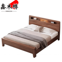 鑫木樽单人床120cm张