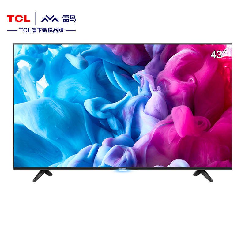 ffalcon 雷鸟电视 43s315c 43英寸彩电 4k超高清 ai声控超薄全面屏