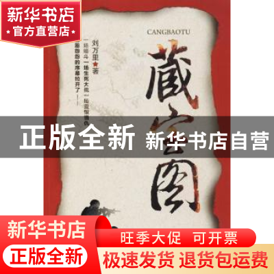 正版 藏宝图 刘万里著 天津人民出版社 9787201122281 书籍