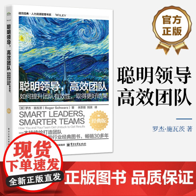 店 聪明领导 高效团队 如何提升团队有效性 取得更好结果 经典版 领导改变个人和团队的思维方式来改善结果讲解书