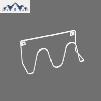 免打孔浴室拖鞋架卫生间壁挂墙上拖鞋架沥水鞋子架收纳置物架 三维工匠