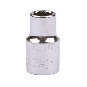 长鹿 1/2”镜面十二角套筒 11mm