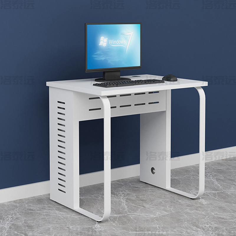 洛泰远 钢架电脑桌培训桌机房电脑桌学习桌课桌 单人位N款