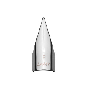 凌美(LAMY)Z50笔尖 狩猎者 恒星 演艺 LX 等凌美系列钢笔通用钢笔笔尖 笔尖F银色(0.5~0.6mm)