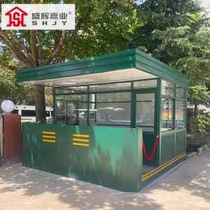 盛辉嘉业 户外岗亭执勤防弹玻璃门卫亭执勤岗楼形象站岗台