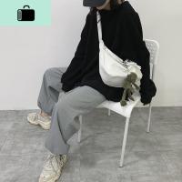 包包女2019新款斜挎百搭ins单肩韩版学生流行高级感大容量饺子包NEW LAKE女斜挎包
