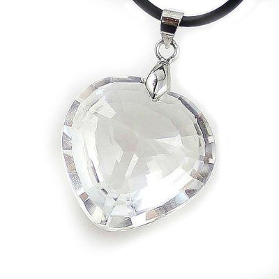 梦克拉 Mkela 心形水晶吊坠 青涩年华 女士 水晶 甜美可爱 吊坠 水晶