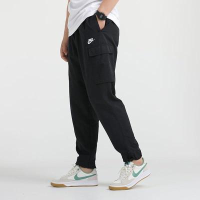 NIKE耐克梭织裤子男2021新款运动裤休闲长裤工装裤CU4326-010