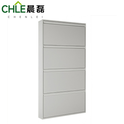 晨磊 翻斗鞋柜 四层 个