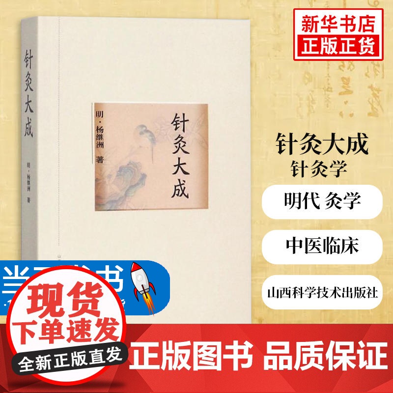 针灸大成 杨继洲正版全集 中医临床丛书针灸学书籍 中医针灸入门自学基础理论中医学书 针灸学全集 针灸经络穴位大全