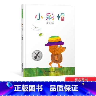 小彩帽 精装 [正版]小彩帽硬壳精装无字书暖房子华人原创绘本图画书挫折教育绘本在困难面前既要有不懈追求目标的勇气也要有适