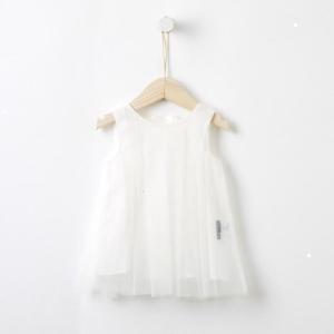 [2件2折价:57]米喜迪mecity童装夏新款女婴儿连衣裙夏宝宝网纱公主裙花童礼服