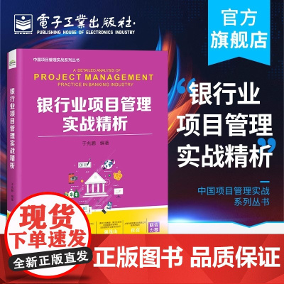 店 银行业项目管理实战精析 于兆鹏 项目管理企业实践结合 理解项目管理概念方法 发挥项目管理应用价值 经济管理书籍