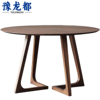 豫龙都 实木圆桌 1.2m 张