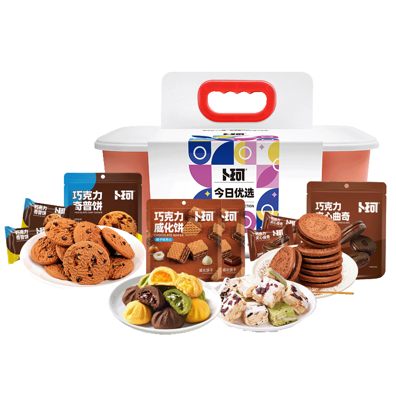 卜珂 零食组合.吉庆有余礼460克