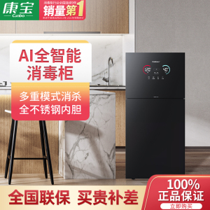 康宝(Canbo)消毒柜立式家用100L大容量 厨房碗筷餐具消毒碗柜XDZ100-LF7