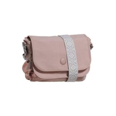 Kipling凯浦林斜挎包女轻便实用百搭容量适中粉色翻盖设计
