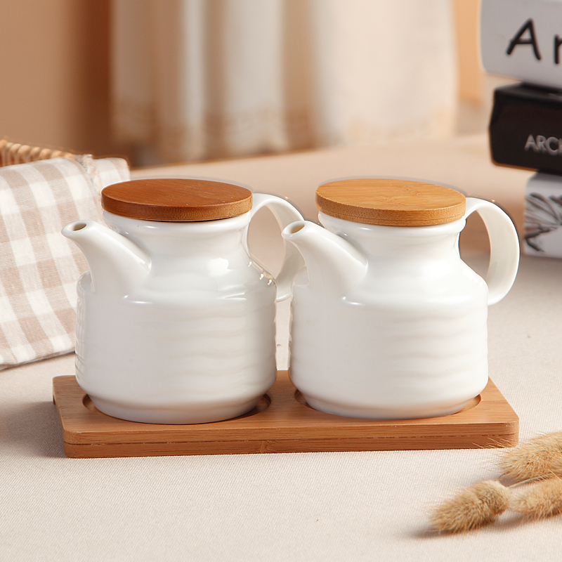 陶瓷油壶 醋壶 酱油壶料酒辣椒油调味瓶罐调料盒调料瓶