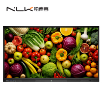 钮鹿客 100英寸 教学会议平板 交互式电子白板 无线投屏 视频会议 企业培训 智慧大屏 4K显示 安卓一体机