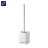 安居先森壁挂式免打孔马桶刷套装卫生间清洁刷 白色