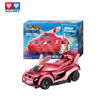 奥迪双钻爆冲火箭车玩具电镀版小发夹222064