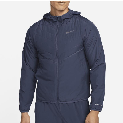 NIKE耐克连帽棉服跑步系列运动休闲舒适男装外套DD5645-437 D