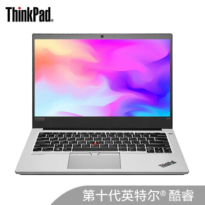 联想ThinkPad翼E14Slim14英寸轻薄窄边框办公商务笔记本电脑十代酷睿(i5-10210U16G512GSSD2G独显FHD高清）银色/标配