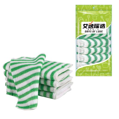 艾逸瑶选 逸洁纤维去油抹布5片装 JQ-0112