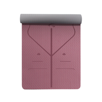 型壳 瑜伽垫 双色 183*80*0.6cm加宽+弹性肩带+网包/套