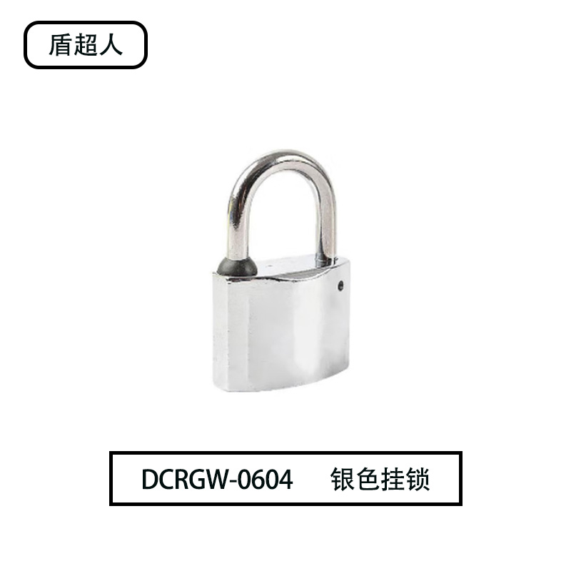 盾超人 DCRGW-0604 40mm 挂锁 1.00 个/把 (计价单位:把) 银色