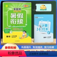 [二升三]数学人教版 小学二年级 [正版]2024新版 实验班提优训练暑假衔接学霸提优计划小学数学二升三年级人教版RMJ