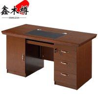 鑫木樽单人办公桌1.2米张