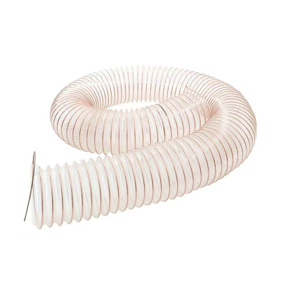 盛京联硕 PU聚氨酯风管镀铜钢丝软管 内径110mm壁厚0.9mm(10米)根