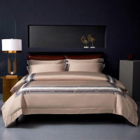 伊伊爱 纯棉100支数码拼角床上四件套