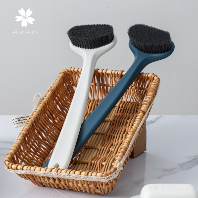 日本AKAW爱家屋强力搓澡巾搓背神器刷子搓泥长条沐浴刷洗澡擦后背