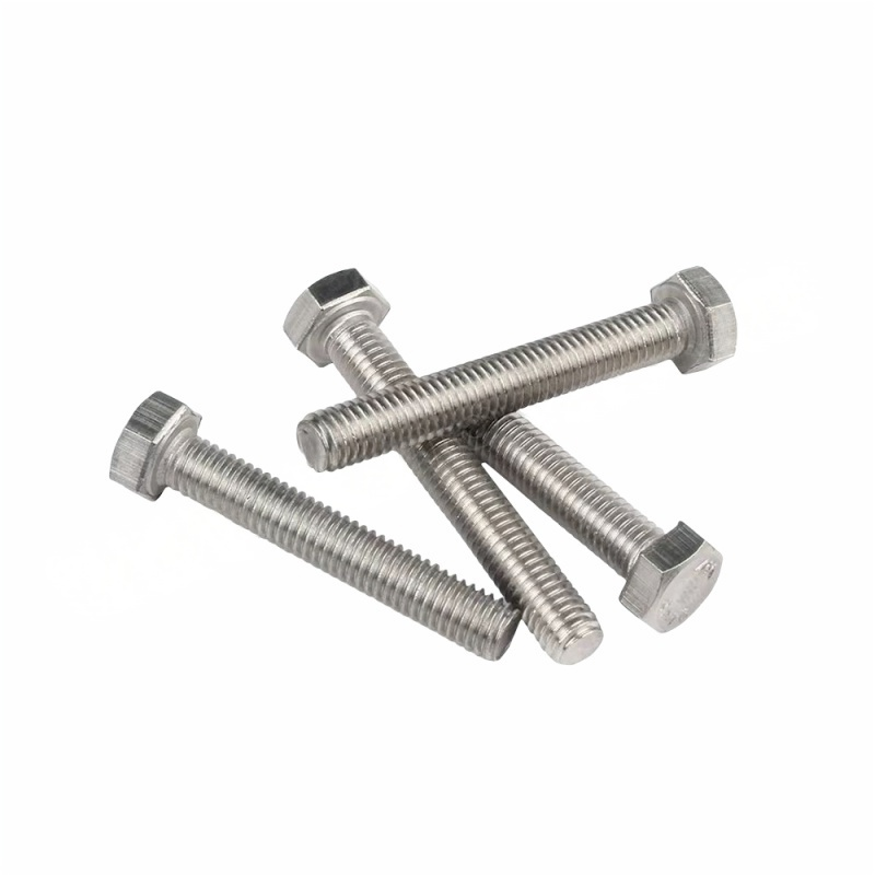 JIBIN/继彬DIN933外六角螺栓 不锈钢304 A2-70 本色 全牙 M14×70 1个